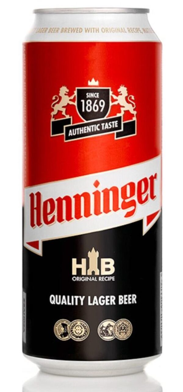 Henninger Μπύρα Κουτί 500ml